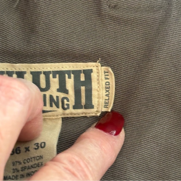 Duluth Flex Firehose Gray Cargo Pants 36x30 - Picture 12 of 15